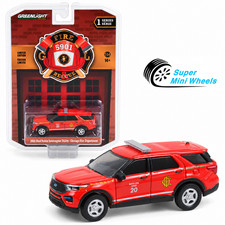 Greenlight 1:64 2020 Ford Police Interceptor Utility Chicago Fire Department
