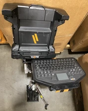 Havis Passenger Side Pedestal w/ Tablet Dock Bracket , Keyboard Mount Assembly