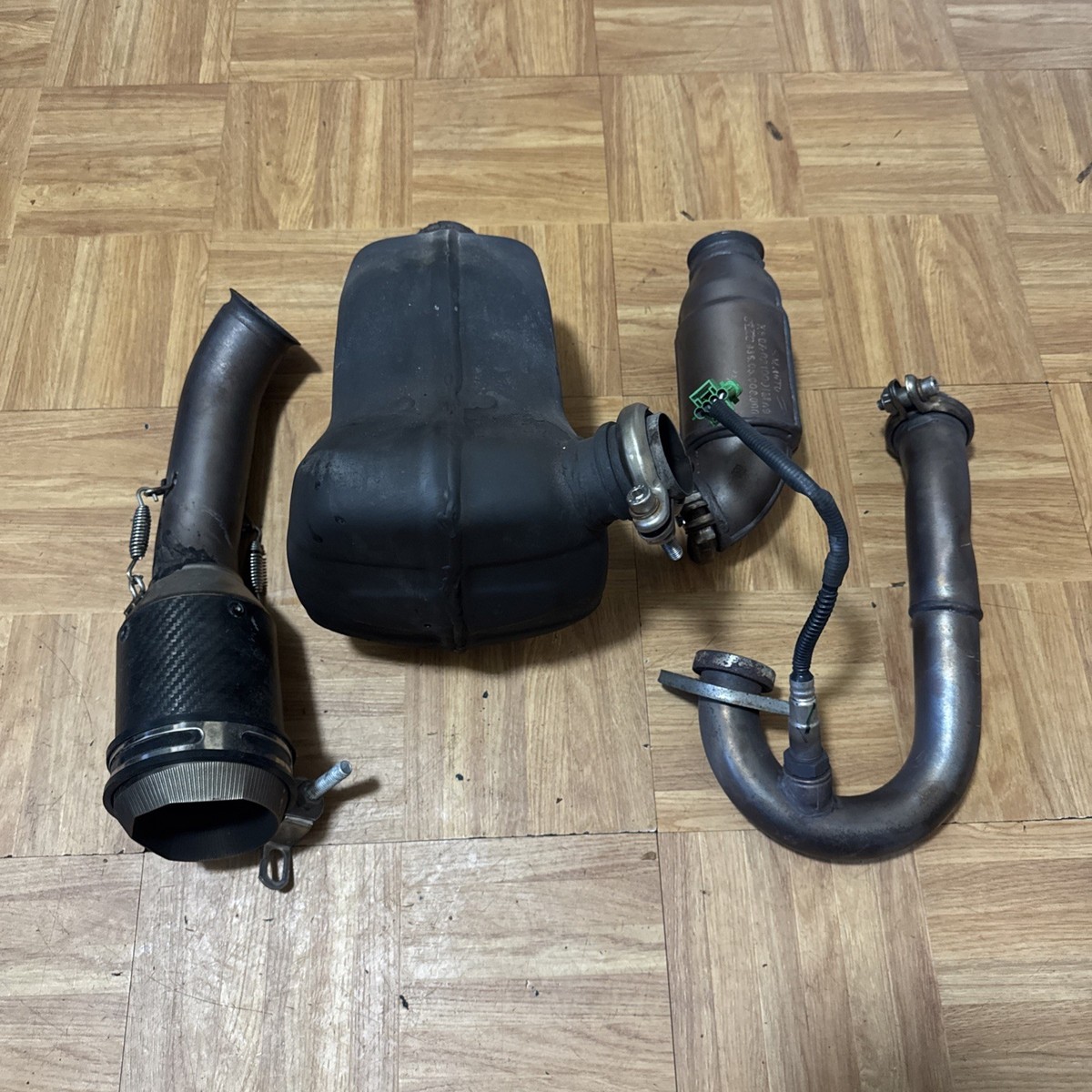 KTM 390 125 250 Duke 2017 2018 2019 2020 exhaust header muffler