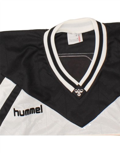 Camiseta de fútbol HUMMEL para hombre Lugano FC SUIZA 1990-1992 XL negra CC41 - Imagen 3 de 3