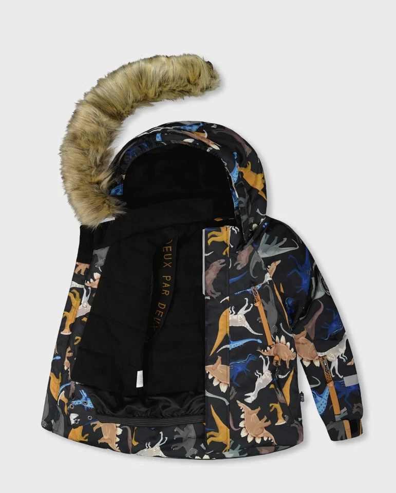 Conjunto de traje de nieve Deux Par Deux para niños 3T nuevo con etiquetas abrigo de invierno pantalones de nieve 2 piezas precio de venta sugerido por el fabricante $239 Foto 2 de 4