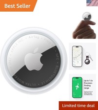 Apple AirTag 2nd Generation : Tracker for Keychain, Wallet, and More; Locator w