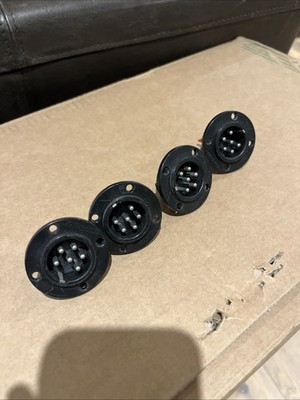 Amphenol EP6 AP6 Gehäuse Stecker Panel Mount Connector X4
