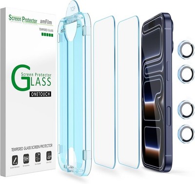 Screen Protector & Camera Lens Protector for iPhone 17 Pro Max 6.9 Inch Anti-Scr