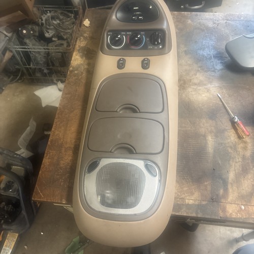 97-05 Ford Excursion Expedition Overhead Console Dome Brown Tan w ...