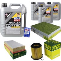 Inspektionskit Filter Liqui Moly ÖL 8L 5W-40 FüR Vw Touareg 7LA 7L6 7L7 4.2