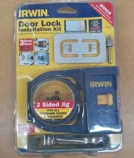 Irwin 7-Piece Bi-Metal Door Lock Installation Kit 3111002