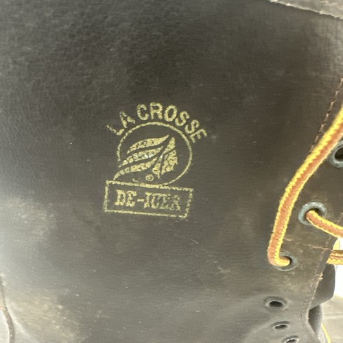 Bottes d’hiver vintage homme LaCrosse Frontier cuir marron/ISOLÉES pointure 9 - Photo 5/9