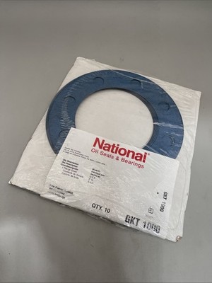 10 Pack National Seals GKT1000 Axle Flange Gasket Brand New