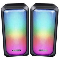 ZIYOU LANG Computer Speakers 2 0 Stereo Volume Control Gaming Speakers with Surr