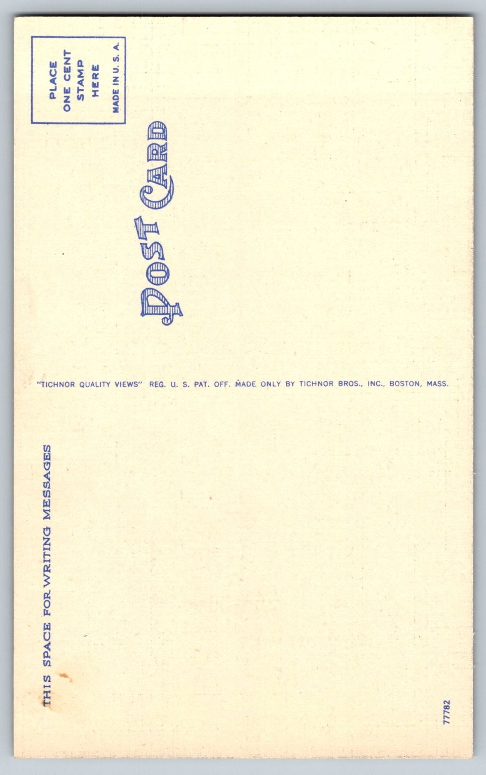 Vintage Florida Tangerines Postcard by Tichnor Bros Linen 6x4