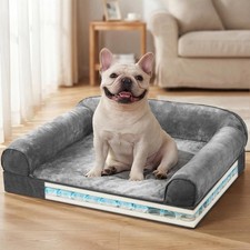 Orthopedic Dog Bed Medium; Waterproof Washable Memory Foam Pet Bed