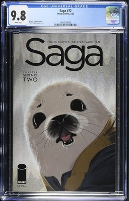 Saga 72 CGC 9.8