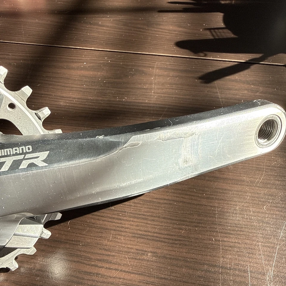 Juego de bielas Shimano XTR FC-M980 175 MM con plato Wolftooth SS 32T  Foto 4 de 4