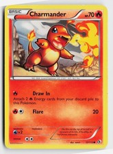 Charmander 17/113 Common Legendary Treasures Pokemon Damaged on eBay