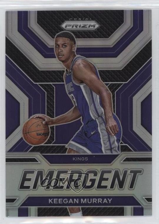 2022-23 Panini Prizm Emergent Silver Prizm Keegan Murray #8 0jm6