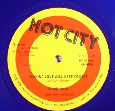 BRENDA HARRIS '' MAKING LOVE WILL KEEP YOU FIT '' NEW 12 VINYL DANCE DISCO SOUL