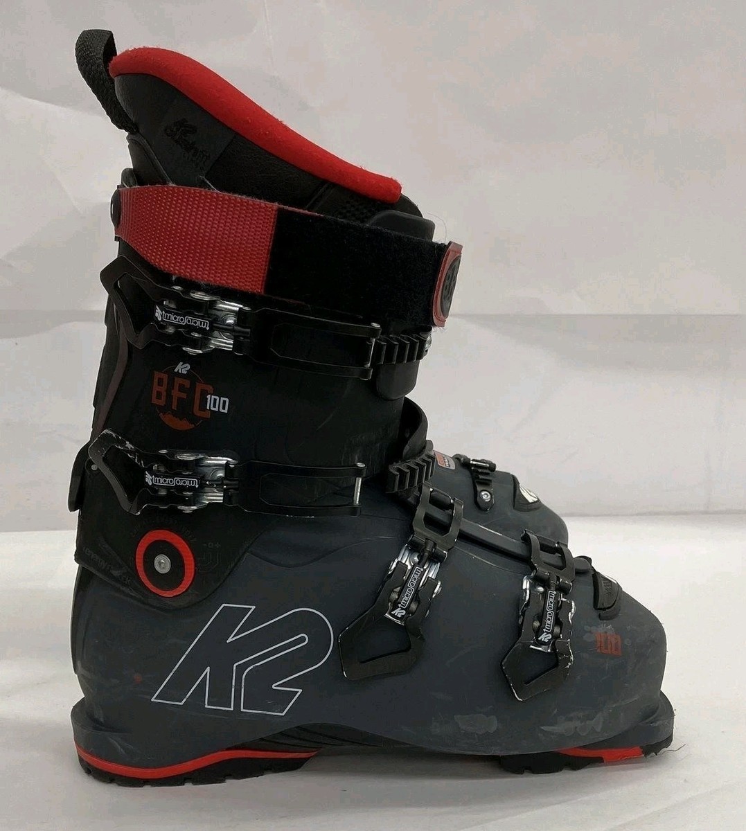 Men's K2 BFC 100 Ski Boots Black/Red 28/28.5 326mm | eBay