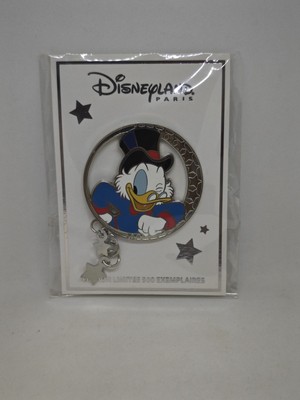 Scrooge McDuck Ducktales Etoile Star 2020 2022 DLP DLRP LE 500 Disney Pin