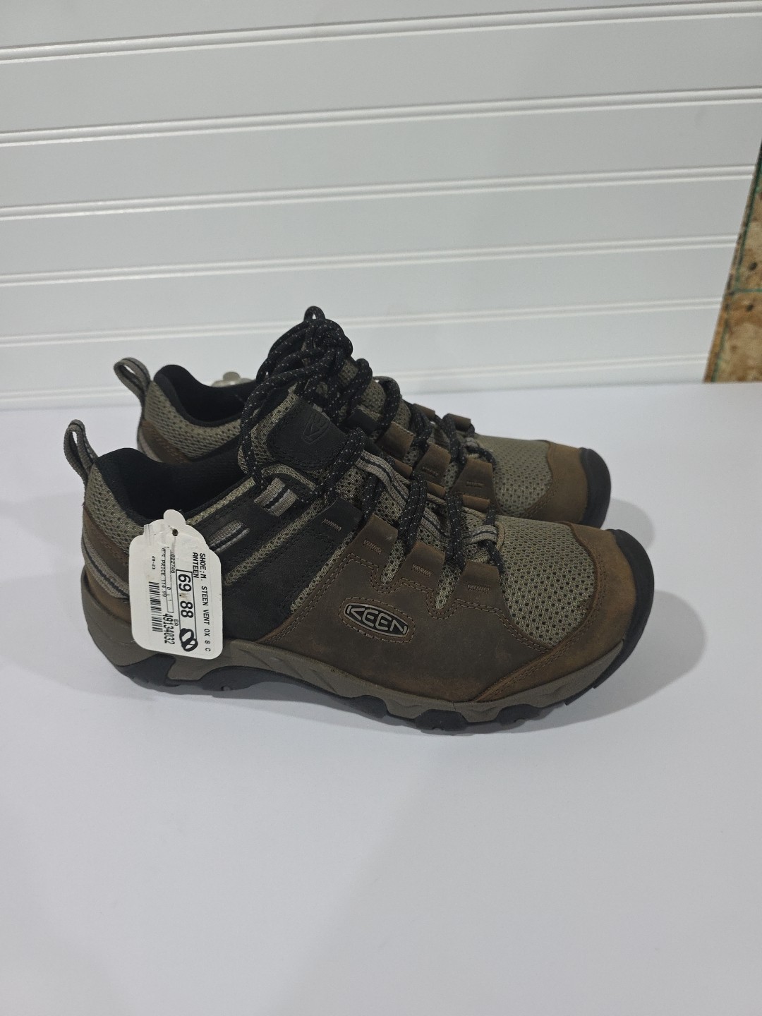 Scarpe da trekking Keen uomo 8 Steens Vent mensa brindle marrone 1022746 NUOVE CON ETICHETTA