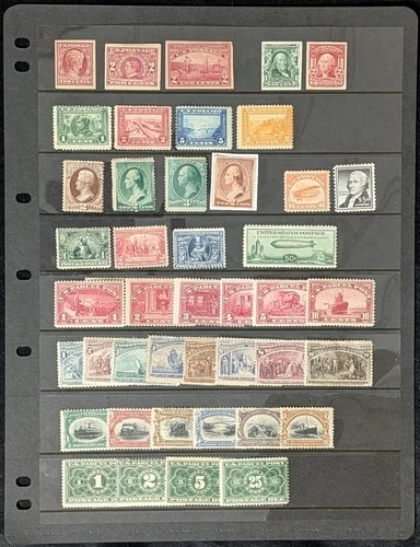 US Stamps Sweepings and Remainder Collection Lot of 10 Albums, Folders, Etc