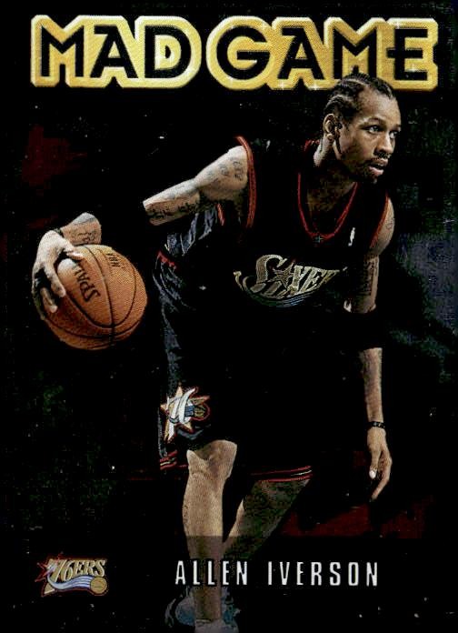 2001-02 Topps #MG1 Allen Iverson Mad Game