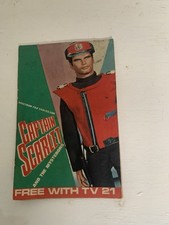 TV 21  comic 1960’s Captain Scarlet Free Gift