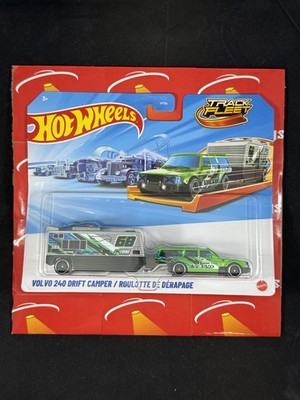 Volvo 240 Drift Camper 2026 Hot Wheels Track Fleet Mix E