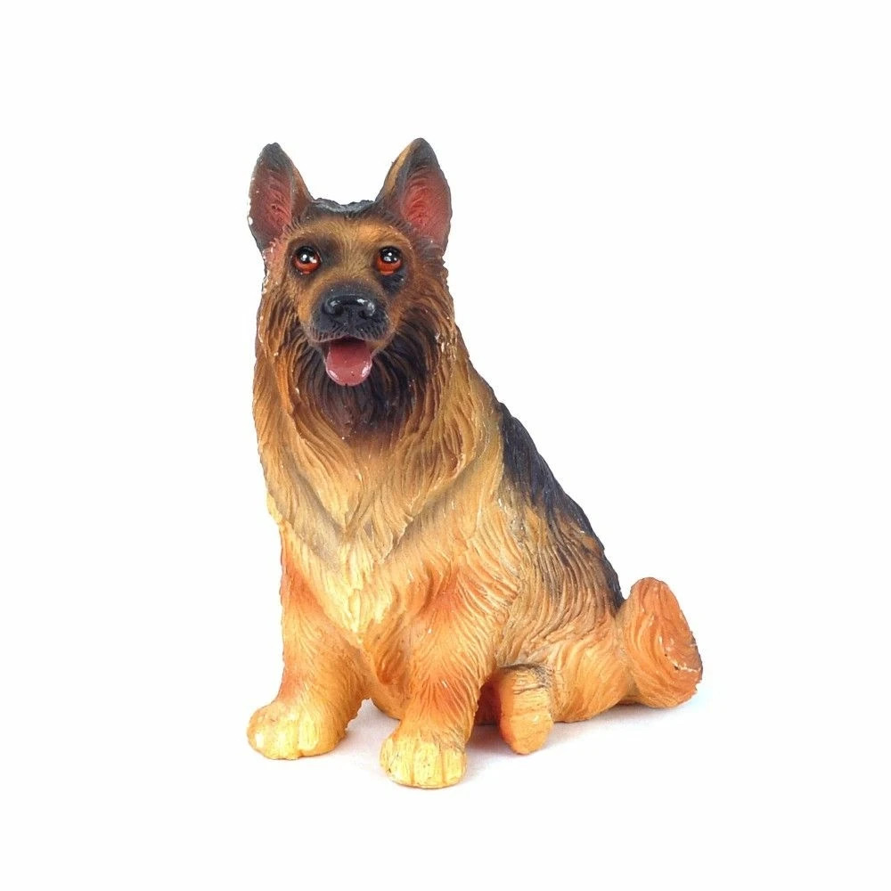 Dolls House Dog German Shepherd Resin Domestic Animal Miniature 1:12th Scale