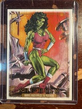 2024 Upper Deck Marvel Masterpieces '92 Wood She-Hulk #82