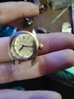Rolex 6619 Datejust 18k Gold Watch 26mm Head Only Runs AS-IS RUNS FOR REPAIR