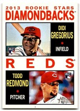 2013 Topps Heritage Didi Gregorius/Todd Redmond Rookie Arizona