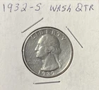 1932-S Washington Silver Quarter- Very Fine Condition