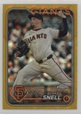 2024 Topps Chrome Logofractor Edition Gold Refractor 4/50 Blake Snell #218 0hk8