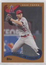 2020 Topps Archives 2002 Topps Andrelton Simmons #224 0z0k