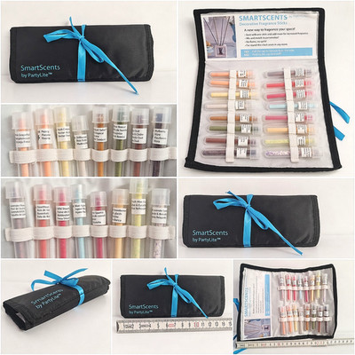 PartyLite SmartScents Duftstab Set Kit Etui gemischte Düfte Neu