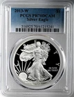 2013-W  $1  PROOF AMERICAN SILVER EAGLE (ASE/SAE) PCGS PR70 DCAM  #61215241