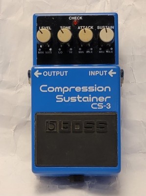 MINT COND Boss CS-3 Compressor Guitar Effect Pedal!