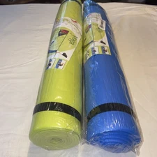 2Thick Gym Exercise Mat Yoga Mat Pilates Workout Pad Non Slip Home Class Fitness