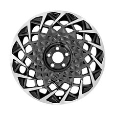 Refurbished Machined and Painted Gloss Black Aluminum Wheel 20 x 8.5