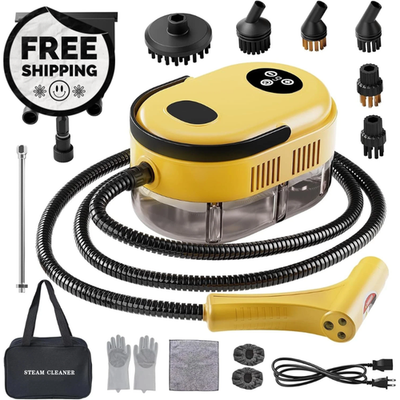 #ad #ad fast heating handheld Steam Cleaner 15 in 1 High Pressure for Home amp; Car $58.50