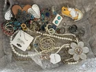 Costume Jewelry Mixed Lot Of 5 Lbs For Wear Or Resale Misc Vintage Modern # 10