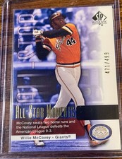 Willie McCovey 2004 Upper Deck All-Star Moments /499 San Francisco Giants MLB