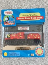 NEW Thomas  Friends Wooden Railway James Goes Buzz Buzz Vintage Limited Edition