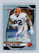 2024 Panini Prizm #71 Michael Dean Perry Autographs Silver Prizm