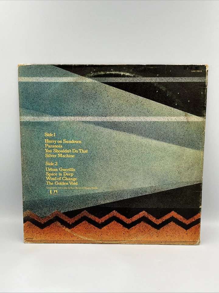 HAWKWIND Roadhawks 1976 Vinyl LP Original United Artists UAK-29919 Tested - Image 4 of 4