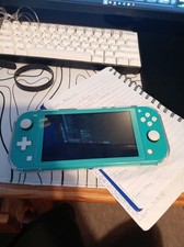 Nintendo Switch Lite 32GB, Turquoise Blue, Handheld Gaming System