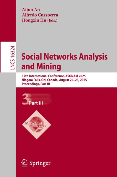 Social Networks Analysis And Mining | Aijun An (U. A.) | Taschenbuch | Xix-image