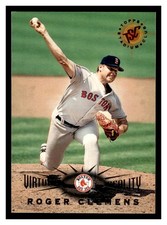 Roger Clemens #5 1995 Stadium Club Boston Red Sox