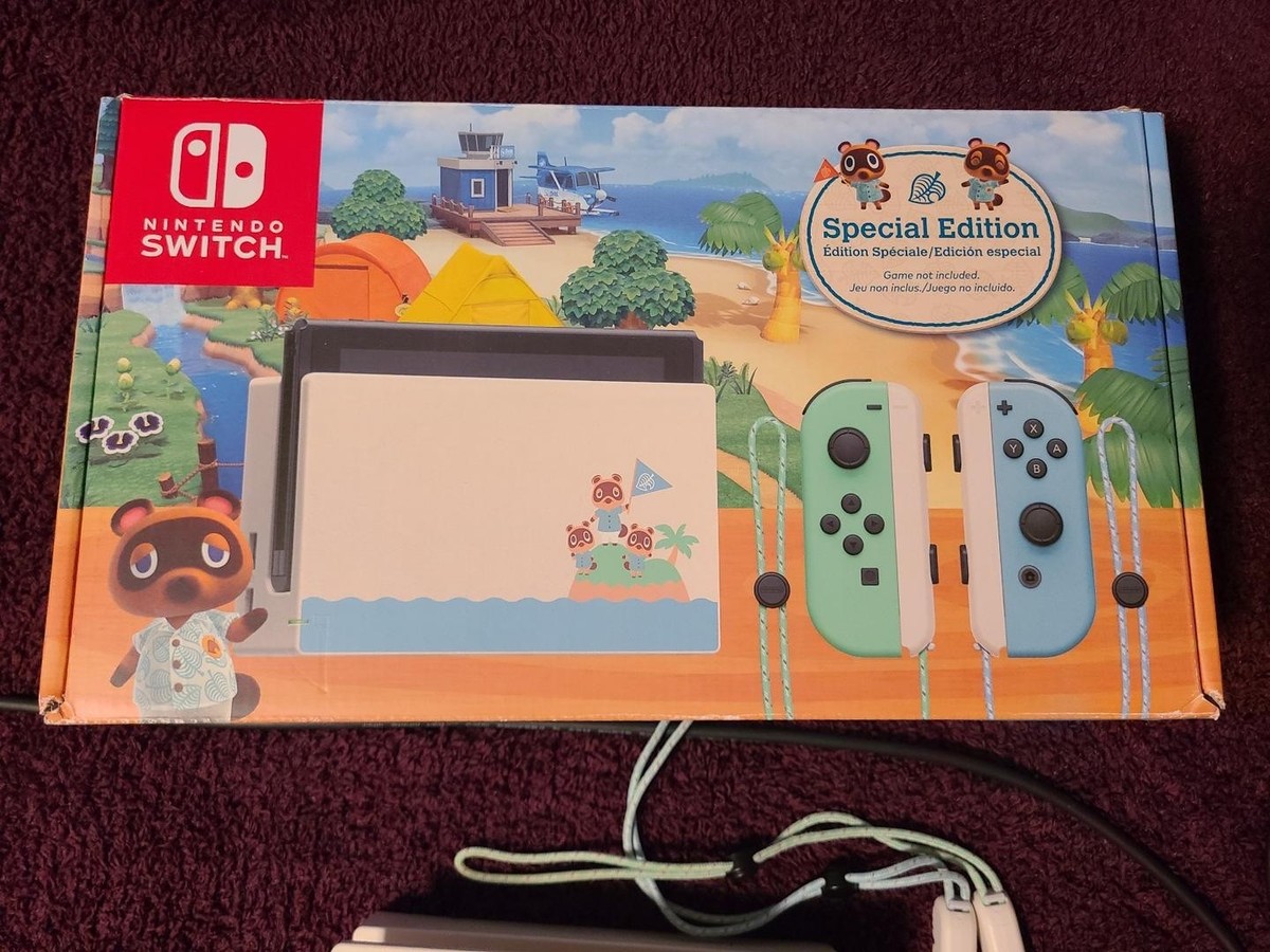 Nintendo Switch HAC-001 あつまれどうぶつの森 スイッチ Nintendo Switch HAC-001(-01) Animal Crossing Special Edition